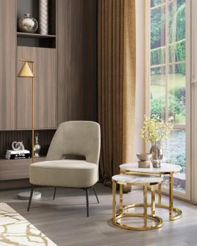 Набор журнальных столиков STOOL GROUP Селена 60 и 45 см