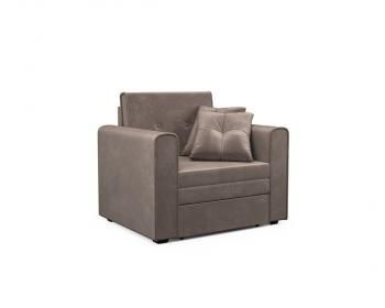 Бархат серо-шоколадный