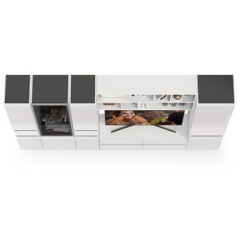 Гостиная Mobi Сидней Комплектация № 35 13.63 + 15.57 2шт + 13.200 + 13.201 + 13.202 2шт