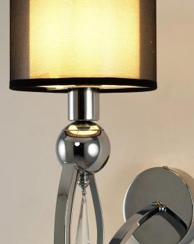 Бра Moderli V2583-1W Dark 1*E14*60W