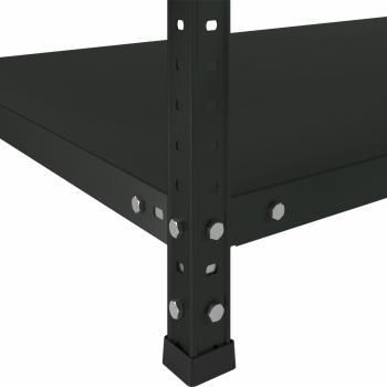 Стеллаж металлический BRABIX ГРАФИТ MS KD-195/30-6