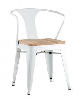 Стул STOOL GROUP TOLIX ARM WOOD с подлокотниками