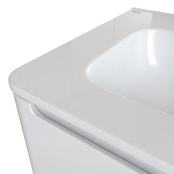 Тумба с умывальником подвесная IDDIS Edifice 80 см