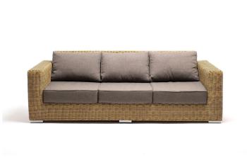 Диван из искусственного ротанга трехместный 4sis