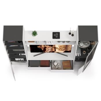 Гостиная Mobi Сидней Комплектация № 12 13.63 + 15.57 + 13.200 + 13.201