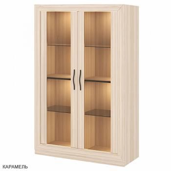 Шкаф-витрина низкая Мэрдэс ШВтН-ФСД-ФСД