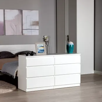 Комод Гуд Лакк Кастор (6 ящиков)