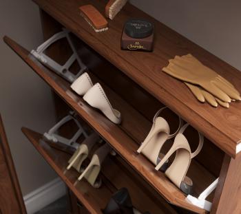 Тумба для обуви БРВ Мебель KENTAKI S320-SFВ3B