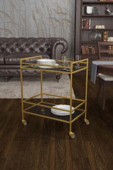 Стол сервировочный Калифорния Поинт золото (У)