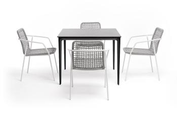 Обеденная группа на 4 персоны Малага со стульями 4sis Тунис