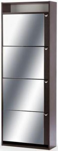 Обувница Вентал зеркальная К-4S