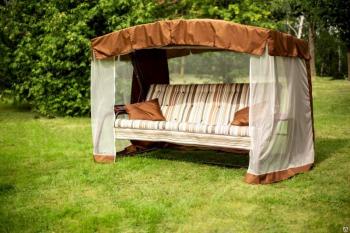 Качели садовые 4-х местные Мебельторг Саванна