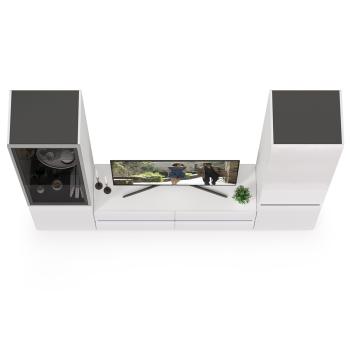 Гостиная Mobi Сидней Комплектация № 13 13.63 + 13.200 + 13.201