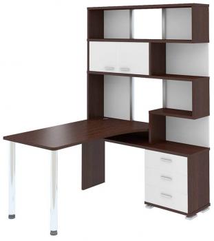 Венге/Белый жемчуг/Венге Левосторонний