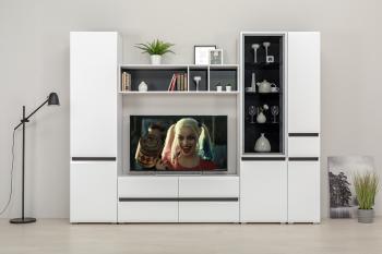 Гостиная Mobi Сидней Комплектация № 25 13.63 + 15.57 + 13.200 + 13.201 + 13.202