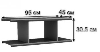 Полка для стеллажа R-home Loft