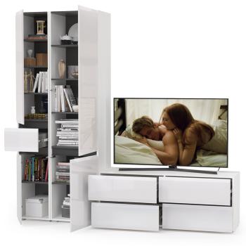 Гостиная Mobi Сидней Комплектация № 22 13.63 + 13.200 + 13.202