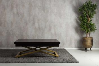 Стол-трансформер Levmar Cross D23/S90 Венге/Золото