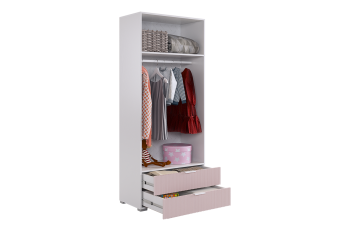 Шкаф двухдверный Мебельсон Зефир 108.01