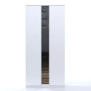 Шкаф распашной с зеркалом Гуд Лакк Варма Стор 105