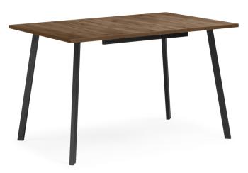 дуб крафт табачный / черный матовый