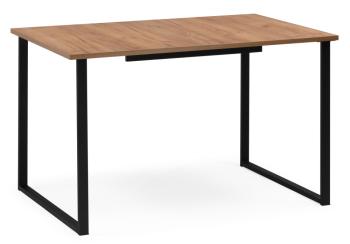 дуб крафт золотой / черный матовый