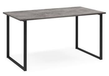 бетон светлый / черный матовый