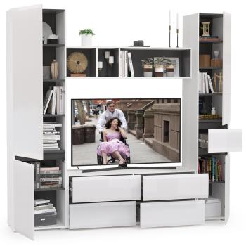 Гостиная Mobi Сидней Комплектация № 21 13.63 + 15.57 + 13.200 + 13.202