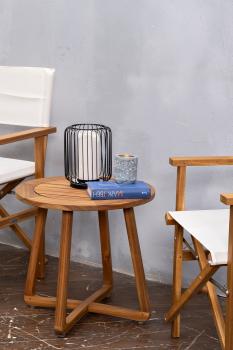 Кофейный стол Joygarden ROUND натуральный тик