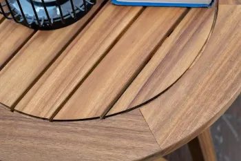 Кофейный стол Joygarden ROUND натуральный тик