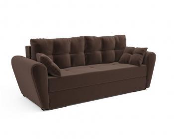 Микровелюр Кордрой коричневый