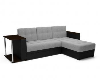 Диван Mebel-ars Атланта угловой Ткань+Экокожа