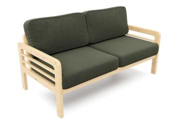 Сосна/Велюр зеленый