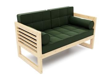 Сосна/Велюр зеленый