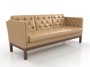 Орех/Кремовый кожзам