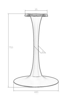 Подстолье обеденное DOBRIN JIM