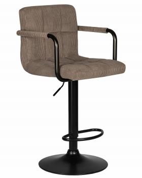 Стул барный DOBRIN KRUGER ARM BLACK