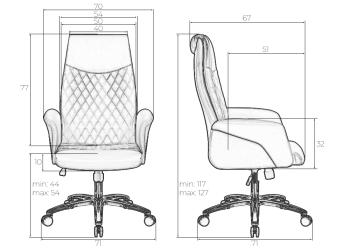 Офисное кресло для руководителей DOBRIN LEONARD