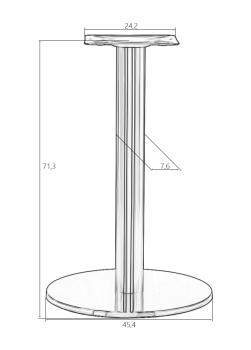 Подстолье обеденное DOBRIN SCOTT
