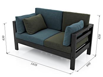 Диван прямой Arsko Домино М