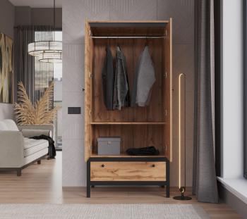 Шкаф БРВ Мебель LOFT SZF2D1S