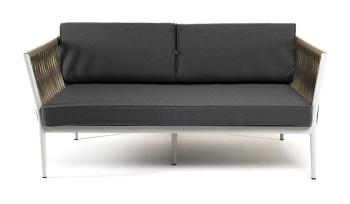 Диван 2-местный плетеный из роупа 4sis Касабланка