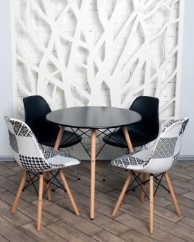 Стол круглый STOOL GROUP EAMES DSW NEW D=80 МДФ