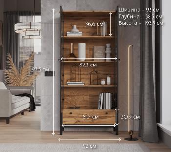 Шкаф БРВ Мебель LOFT REG2W1S