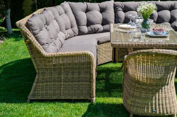 Обеденная группа из искусственного ротанга 4sis Базелла