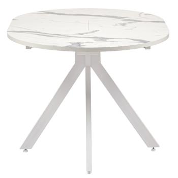 Стол круглый раскладной BRADEXHOME Rudolf 90-120x90x75 см