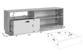 Тумба Мебельсон Моди