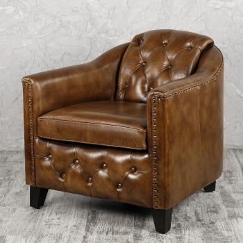 Кресло кожаное Decor of today Форсайт 01244