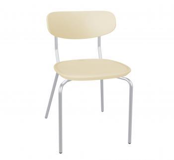 Бежевый/Бежевый/Хром лак