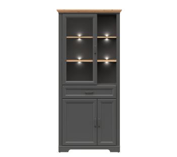 Шкаф БРВ Мебель JASMIN REG1W2D1S с подсветкой